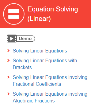 Equation Solving (Linear)