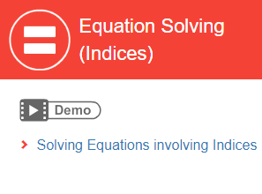 Equation Solving (Indices)