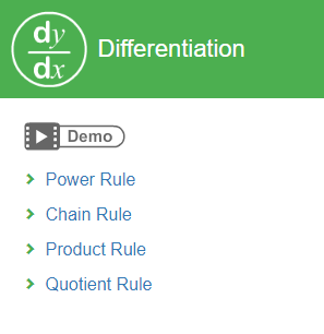 Differentiation